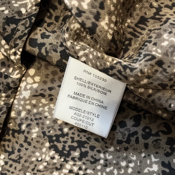 Joie 100% Silk Snake Print Pocket Cami Size Medium - Picture 14 of 14